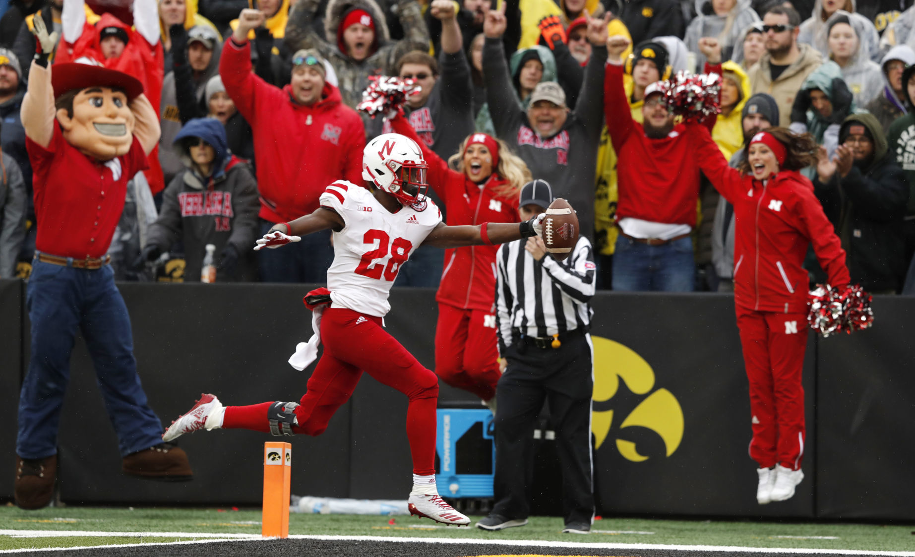 Nebraska vs. Iowa, 11.23